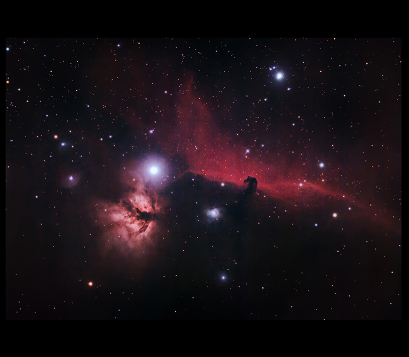 Horsehead and Flame Nebula AstroBackyard Astrophotography Blog