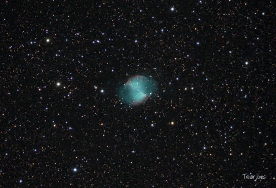 Example astronomical photo with a DSLR camera