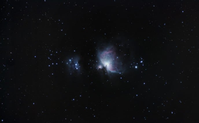 Wide field Orion Nebula image