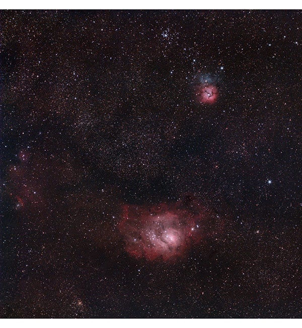 Deep Sky Astrophotography Example using the iOptron SkyGuider Pro