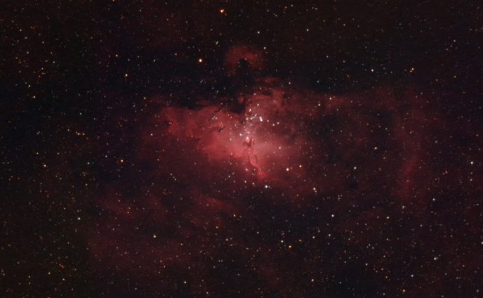 Eagle Nebula in Ha + RGB