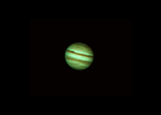 Jupiter through the orion skyquest telescope
