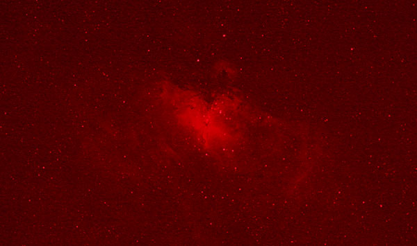 Using an H-Alpha filter with a stock DSLR