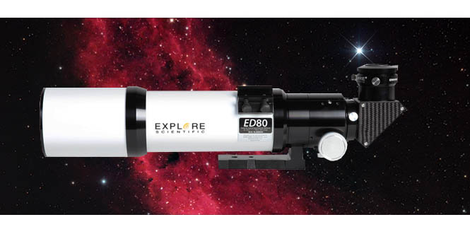 Explore Scientific ED80 telescope