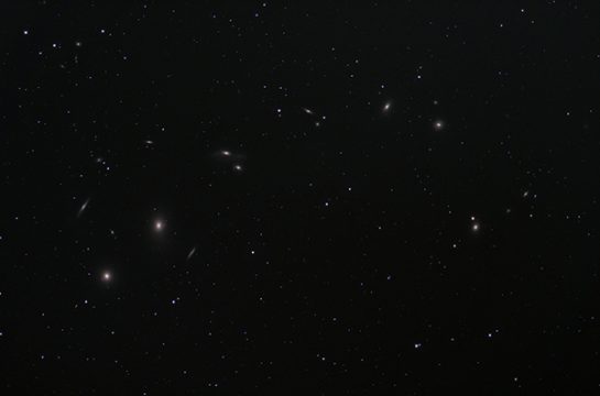Markarian's Chain in Virgo Cluster