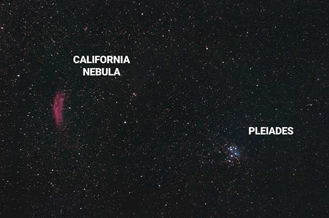 California and Pleiades
