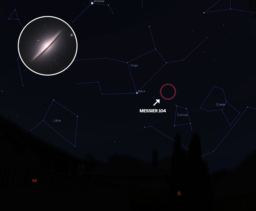 The Sombrero Galaxy M104 Pictures Location And Interesting Facts