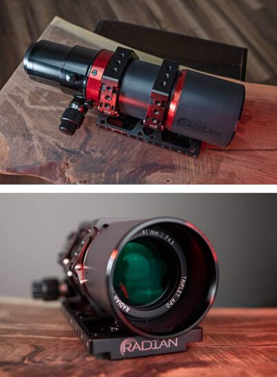 Radian Raptor Colors Radian Raptor 61 Review | The Portable Astrophotography Telescope