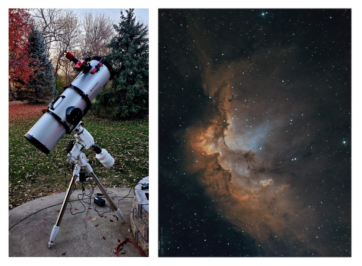Starsense explorer Dob astrophotography