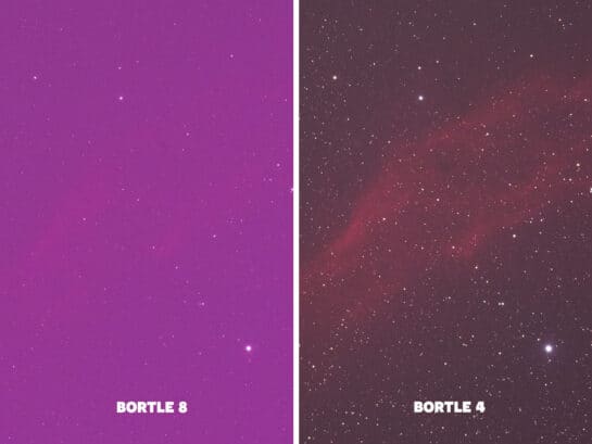 light pollution comparison