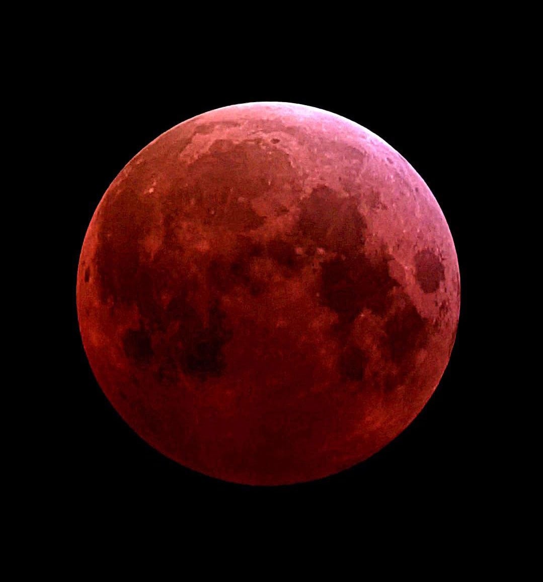 Using the Seestar S50 to capture the lunar eclipse