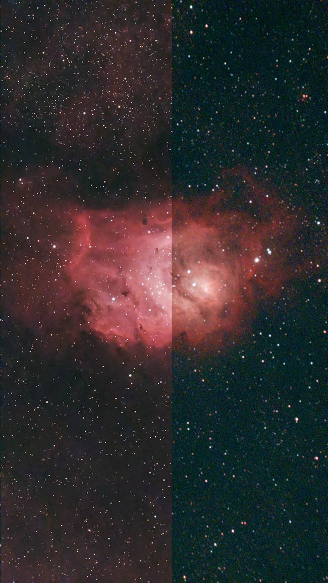 Seestar S30 difference between editing in Photoshop vs out of the Seestar 