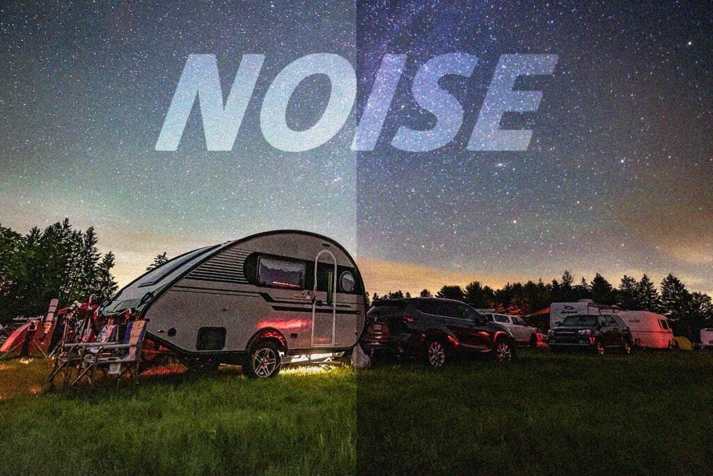 astrophotography noise