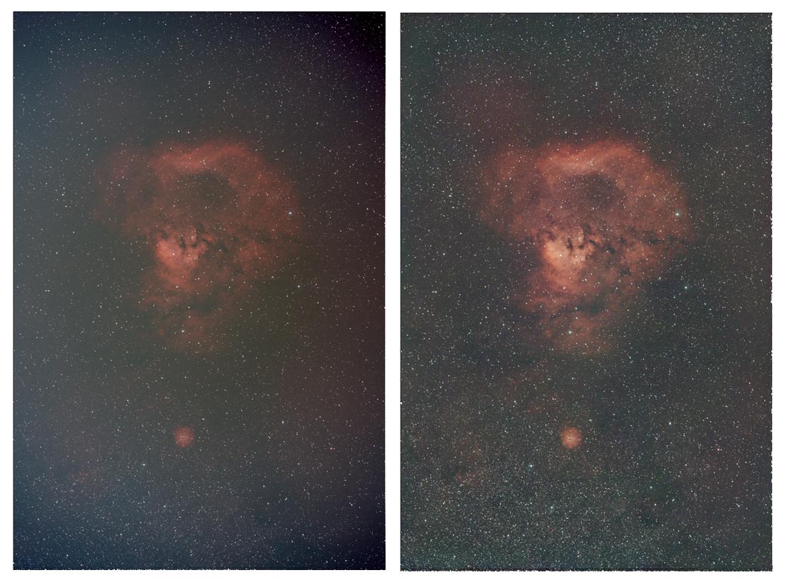 Graxpert gradient removal