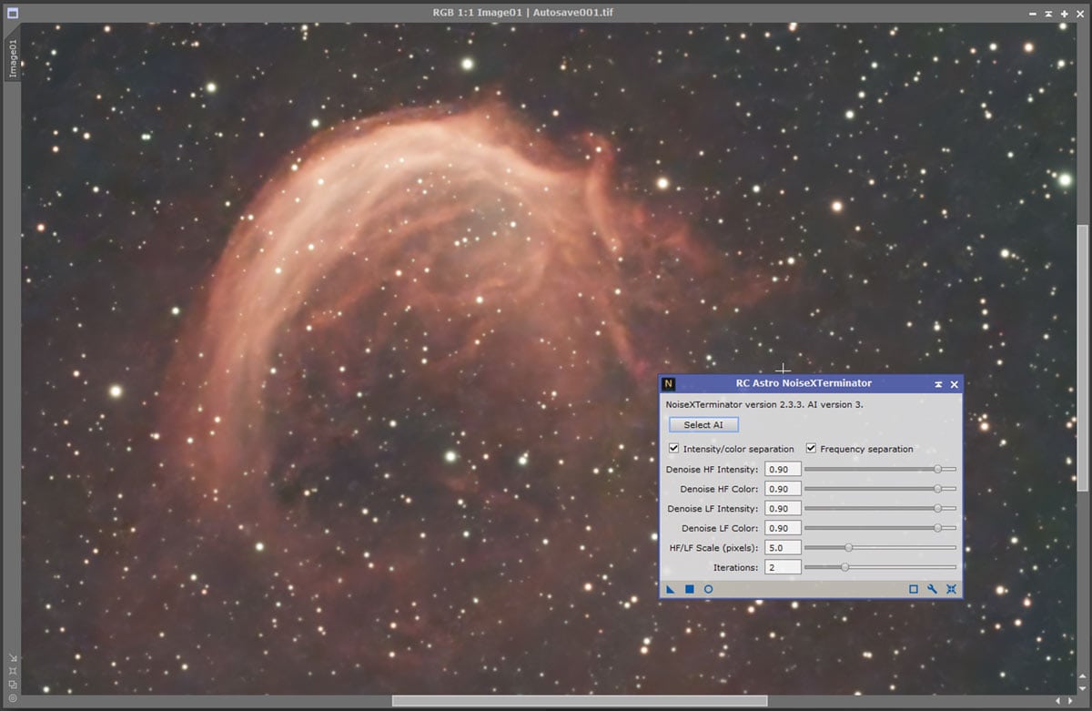 RC astro noise xterminator