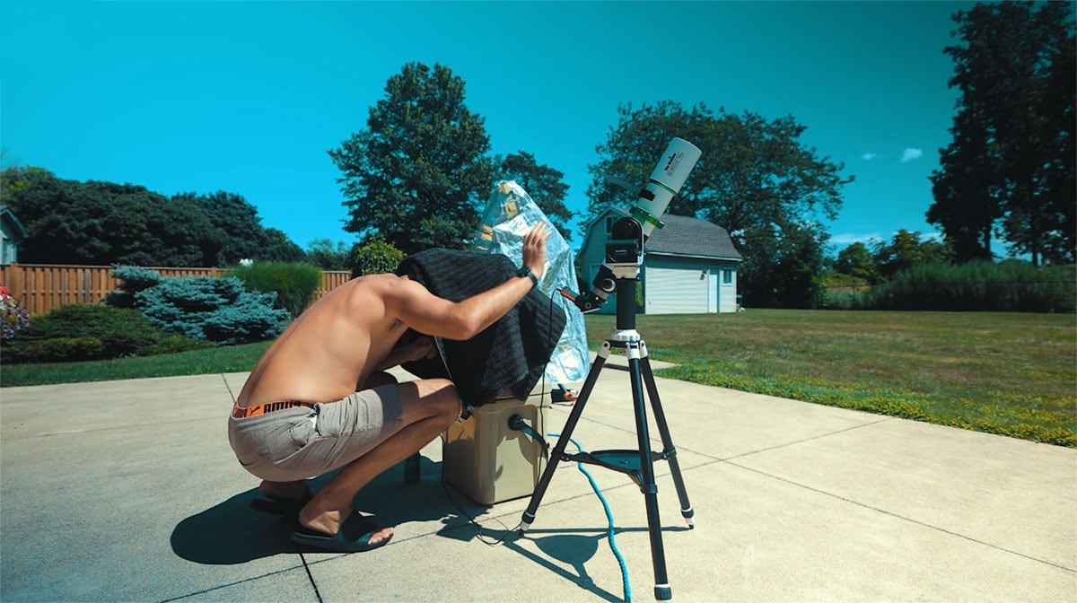 solar photography equipment