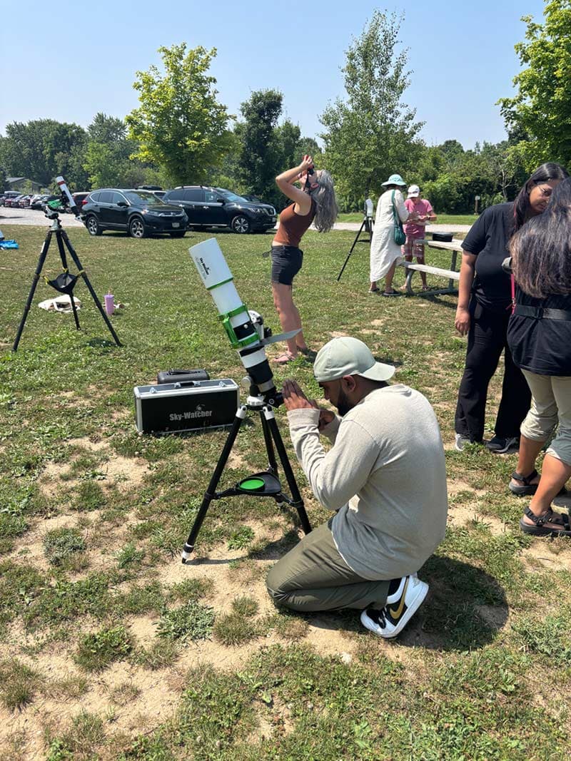 solar telescope views
