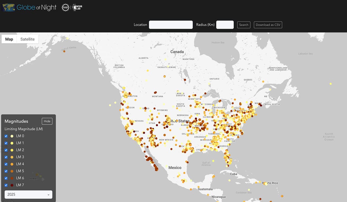 Globe at Night Citizen Science 