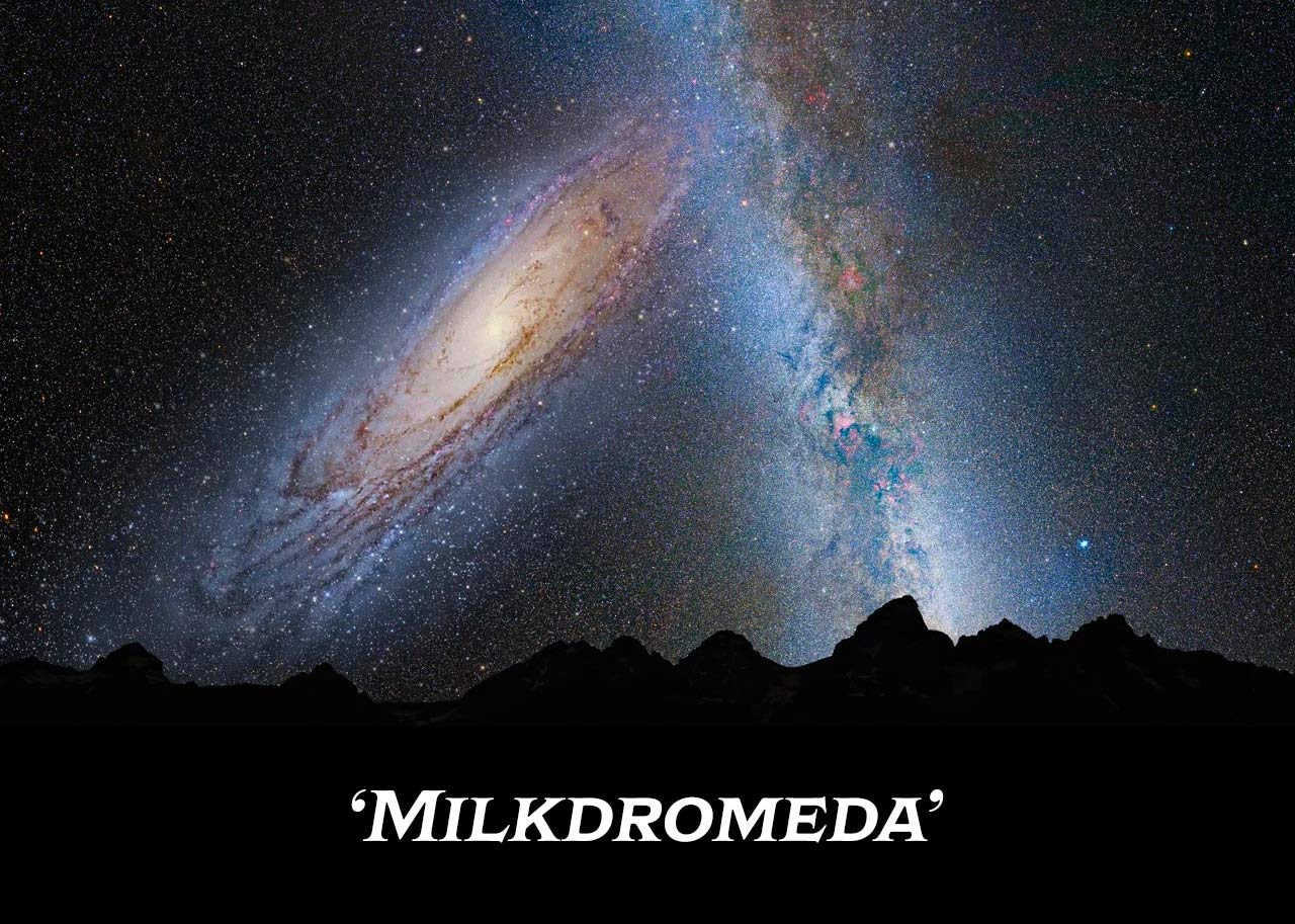 The Andromeda Galaxy will collide with the Milky Way