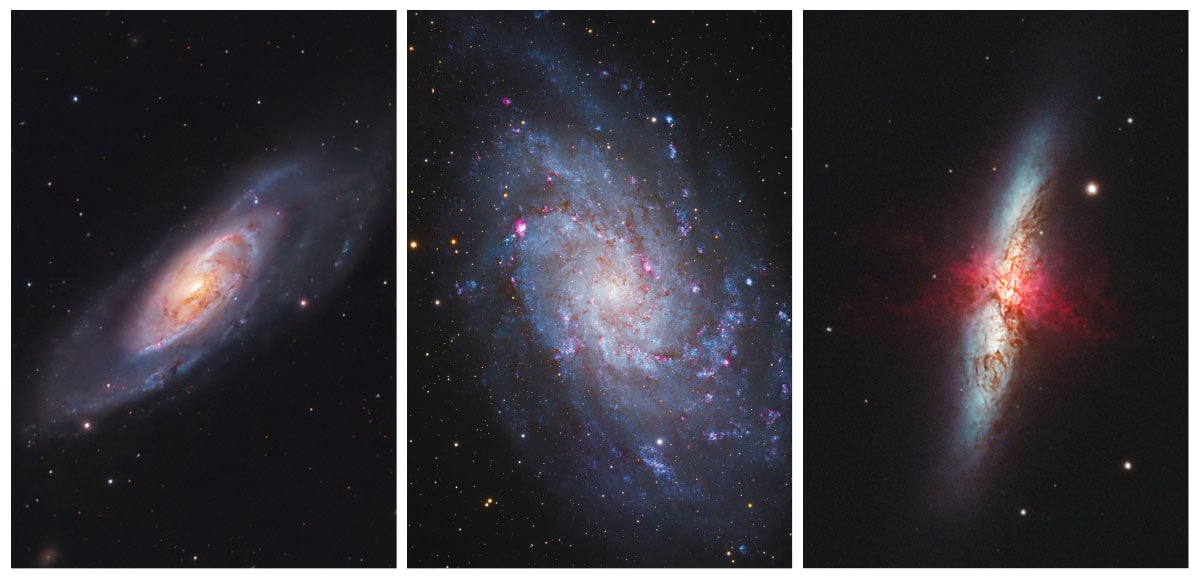 Galaxy photography by Trevor Jones