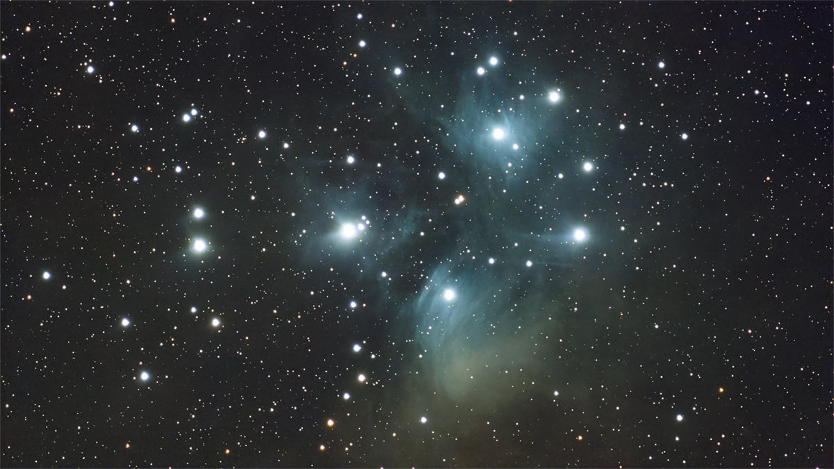 The Pleiades Star Cluster