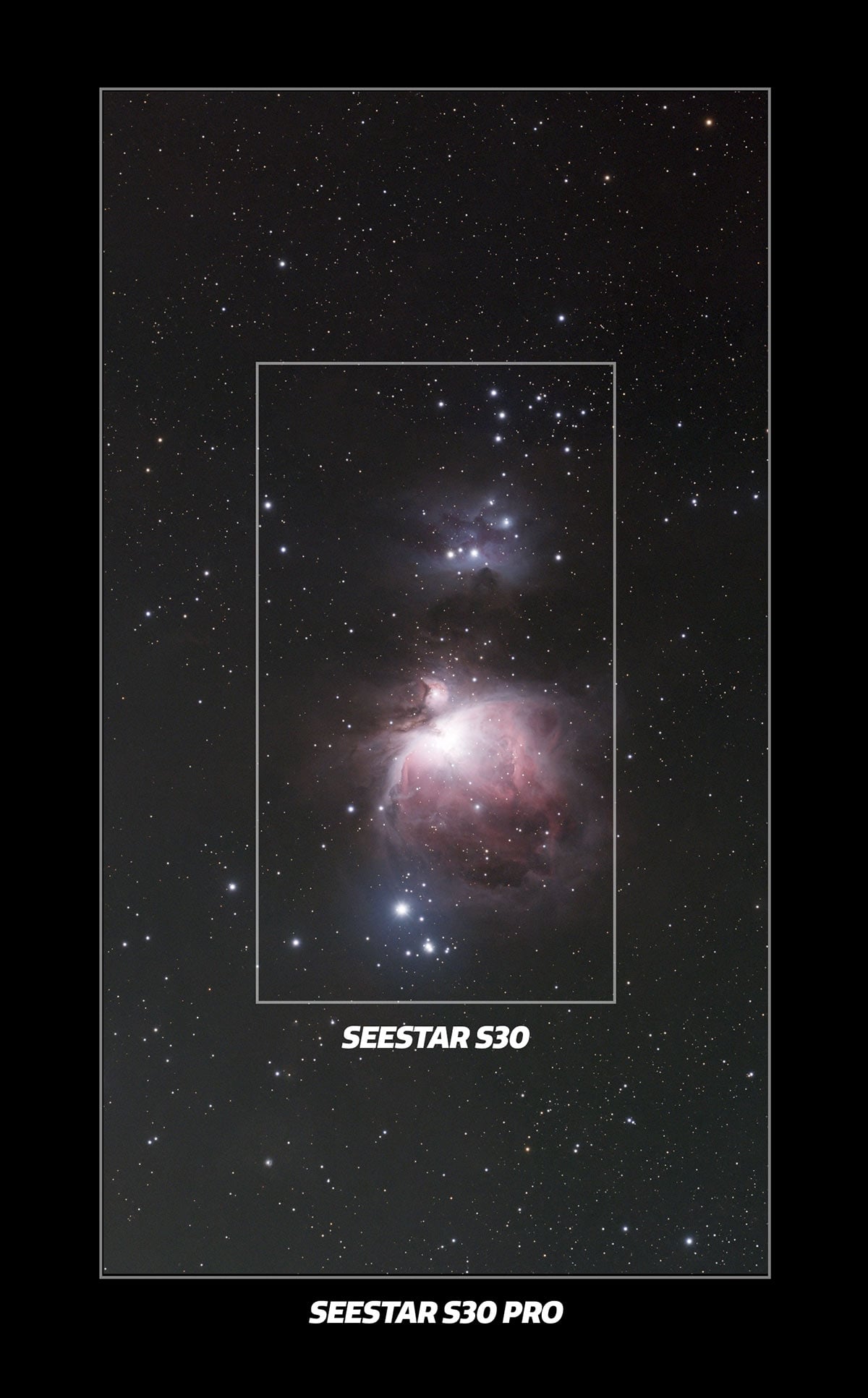 The larger sensor on the S30 pro