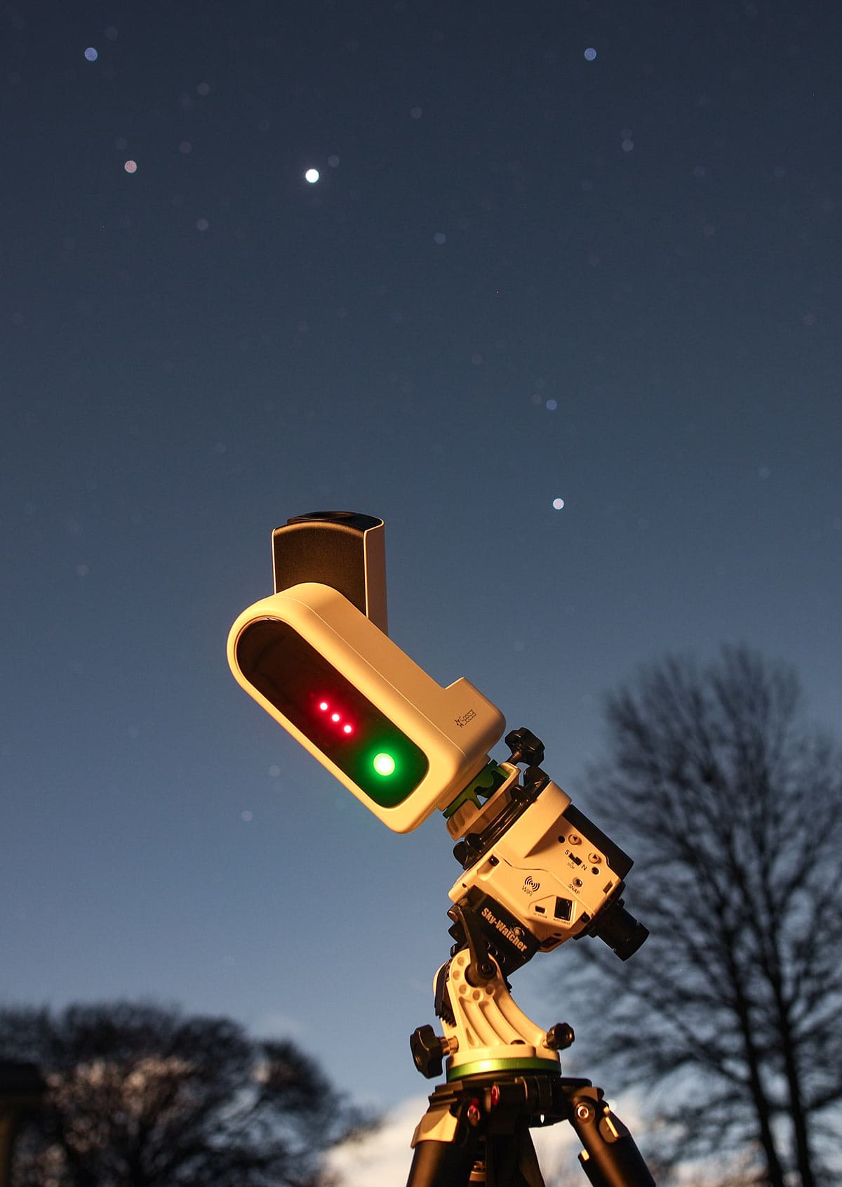 Seestar S30 Pro in EQ mode