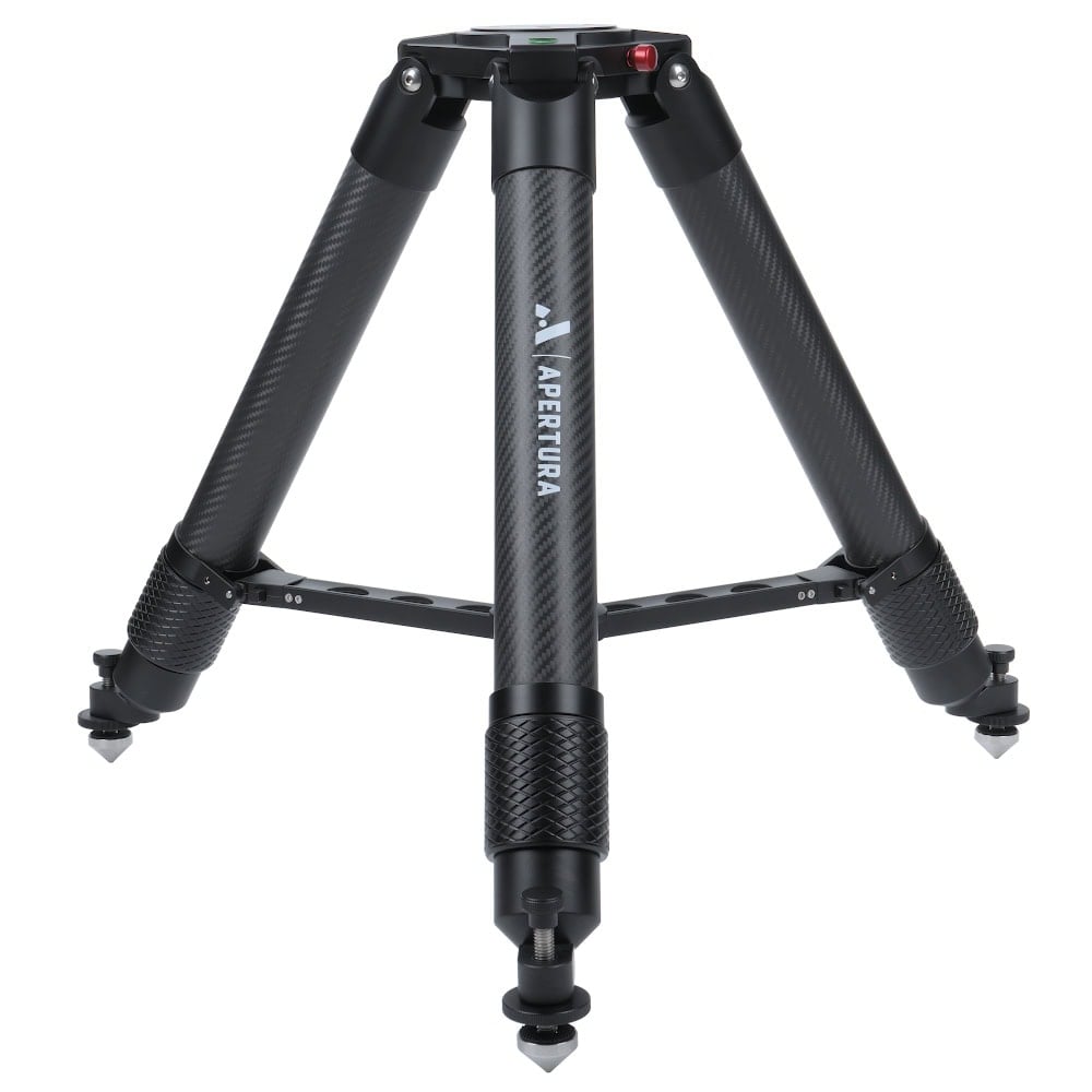 Apertura heavy-duty carbon fiber tripod for the AM7