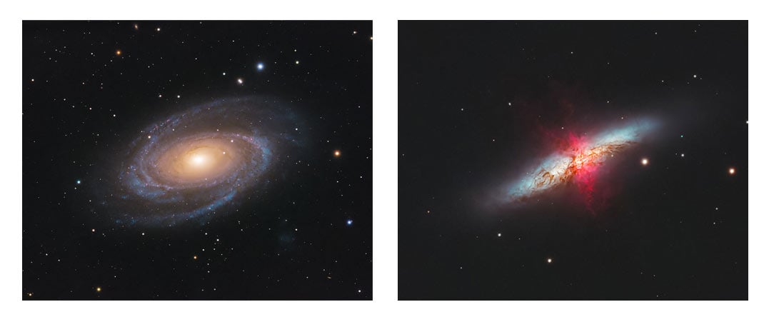 M81 and M82 galaxies