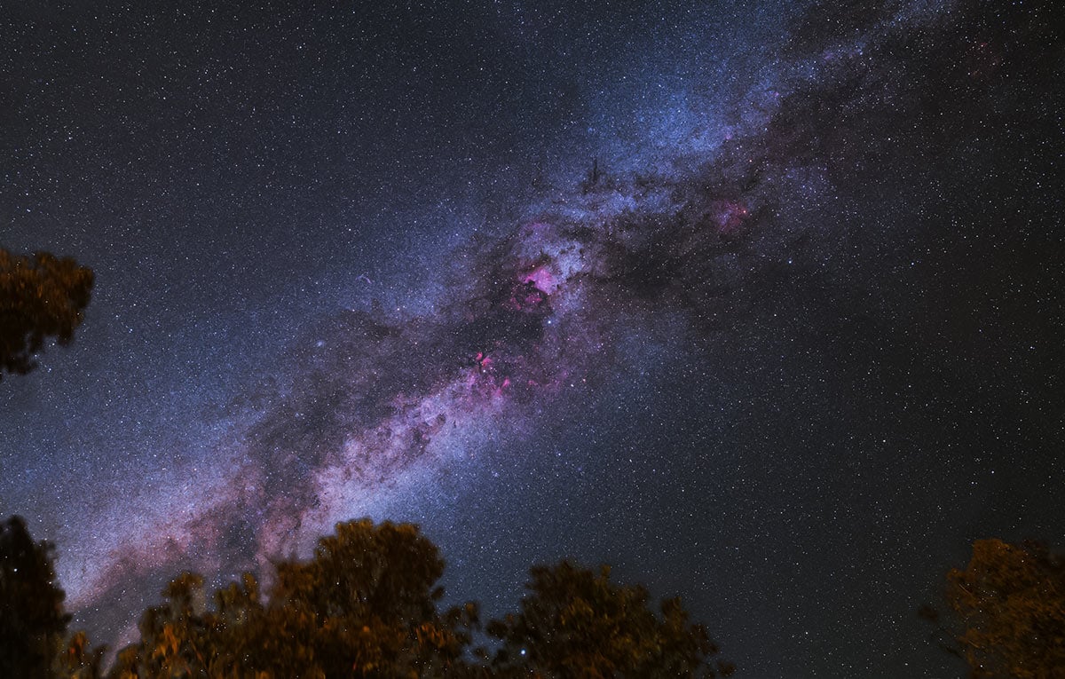Night sky photography