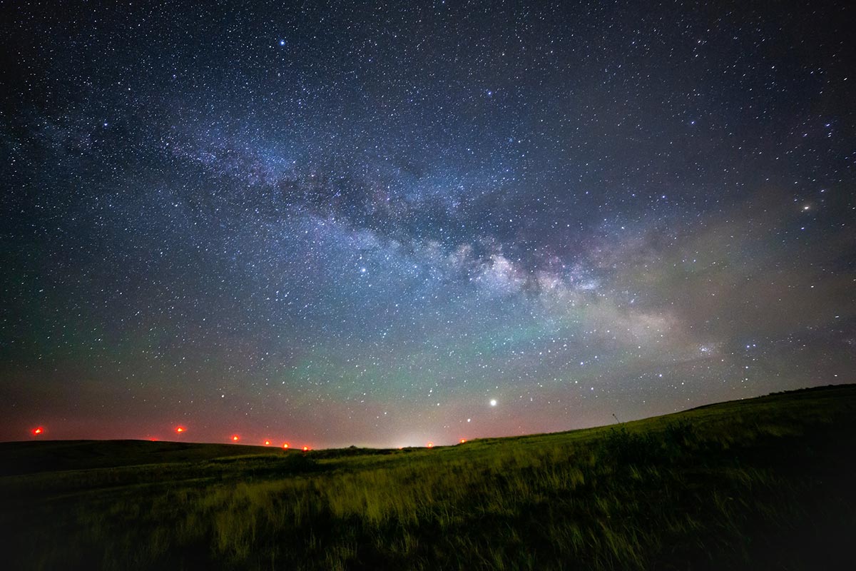 The Milky Way rising in the Spring
