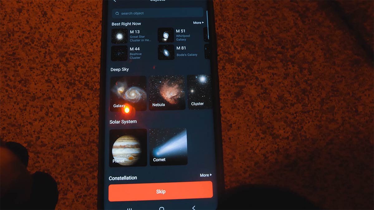 Seestar mobile app