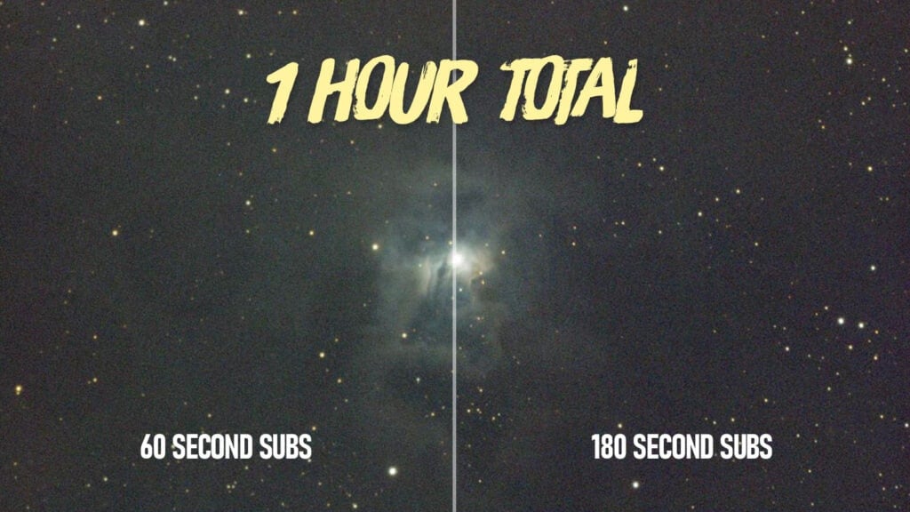 best astrophotography exposure time