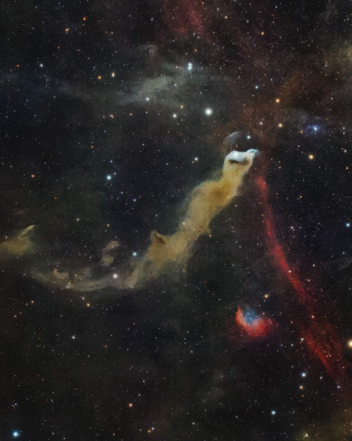The Wolf's Cave Nebula