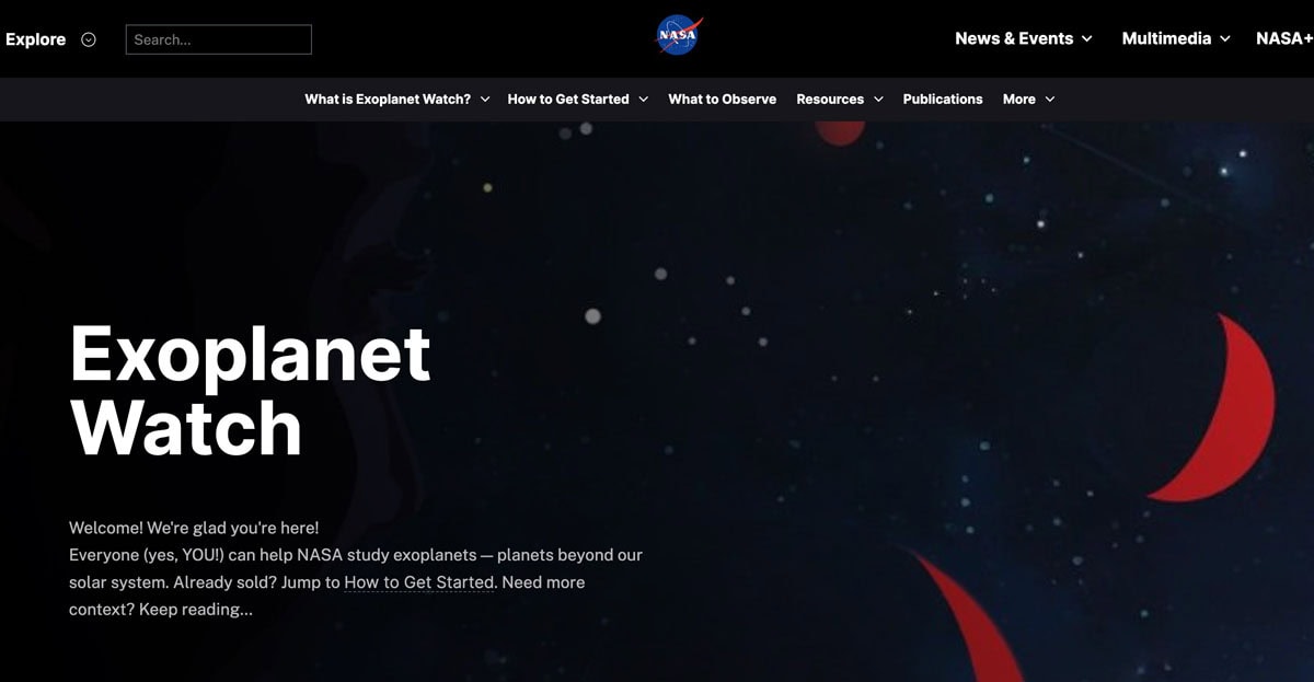 Exoplanet Watch