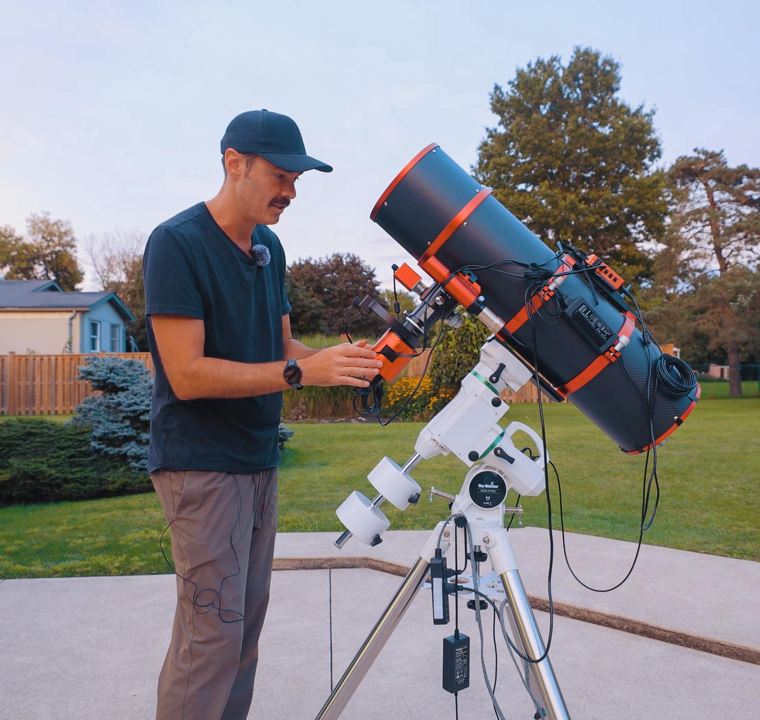traditional astrophotography mount