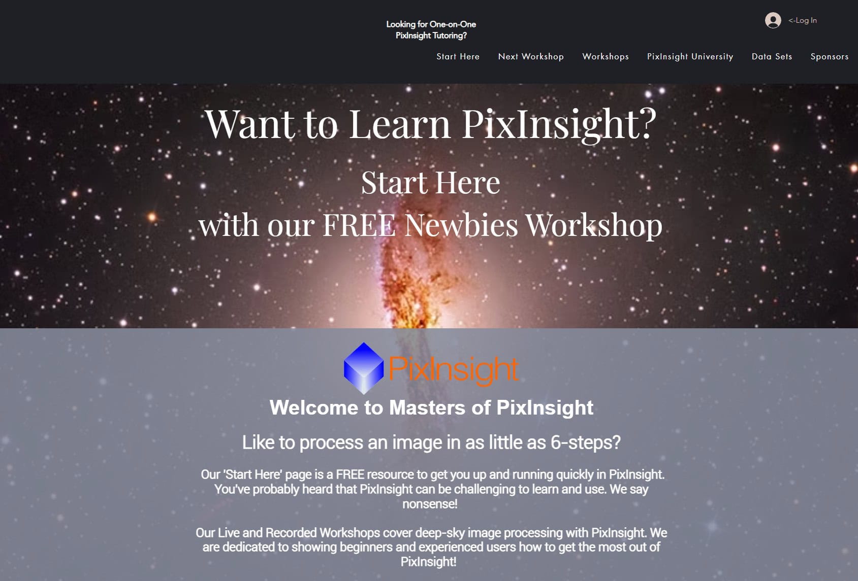 Masters of PixInsight