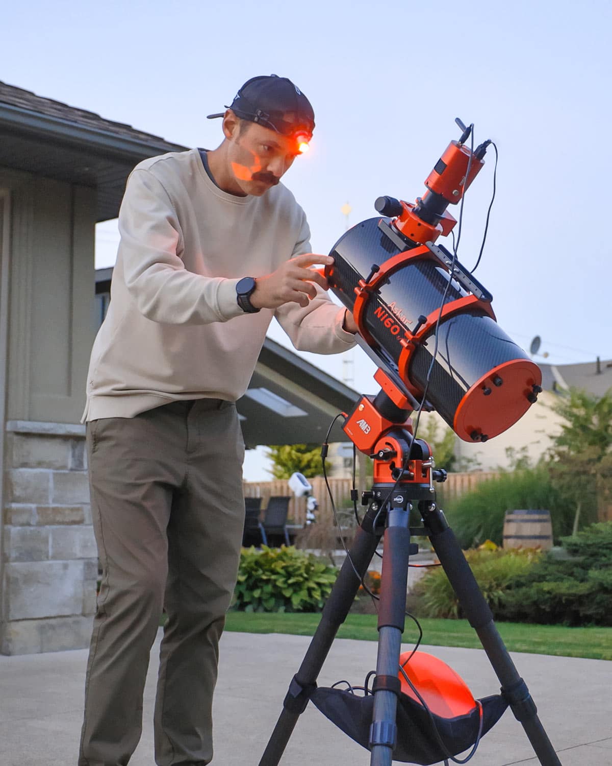 6" Newtonian reflector telescope for astrophotography